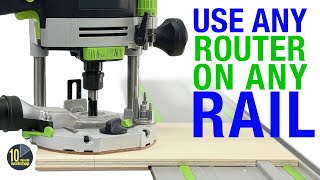 Quick, cheap & easy router guiderail fix [video 569]