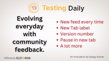 #TestingDaily is now much more user friendly with lots of new features | Every Tester