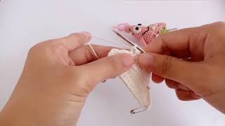 Tutorial Sepatu Rajut Bayi Convers (Part 1) | Baby Shoes Crochet Convers (Part 1)