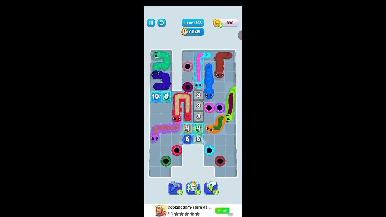 gecko out level 163 walkthrough solution 