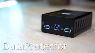 Dataprotector im Test - USB-Hardware-Schutz für eure Backups - Offline-Backups gegen Ransomware