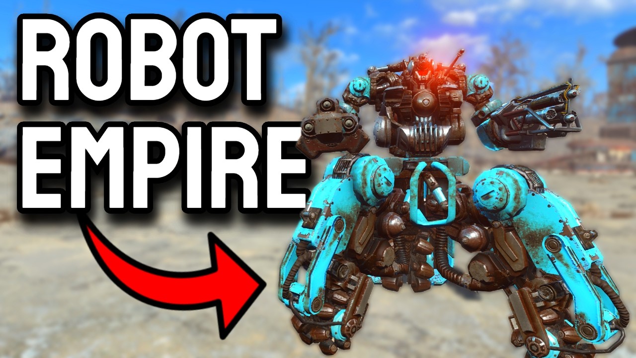 Fallout 4 Survival, But I Create A Robot Empire