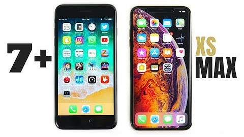 So sánh ip xs với 7 plus năm 2024