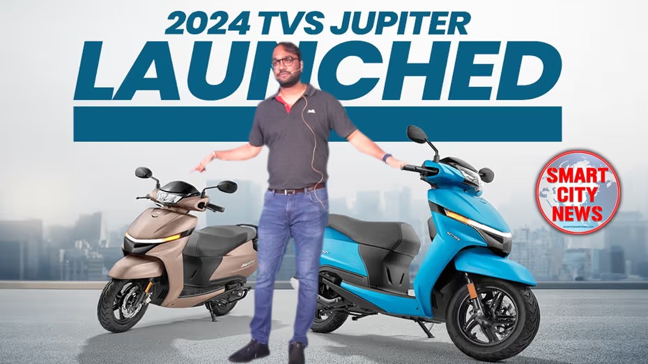 Smart City: TVS JUPITER-2024 MODEL LAUNCH AT HOTEL NOVOTEL - VISAKHAPATNAM