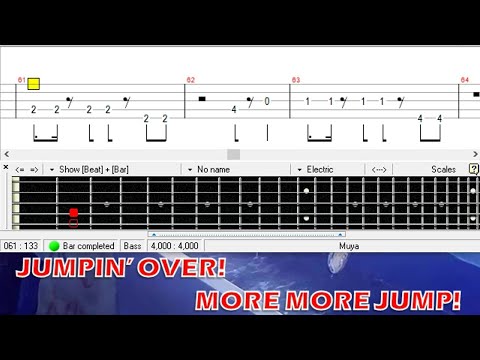 JUMPIN' OVER! (Bass TAB) - MORE MORE JUMP!
