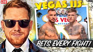 🔴 UFC VEGAS 115 LIVESTREAM! COMMENTARY / BETS / REACTIONS