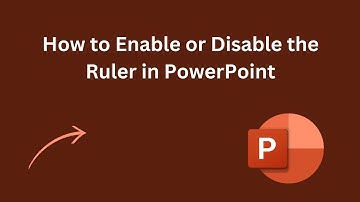 How to Enable or Disable the Ruler in PowerPoint
