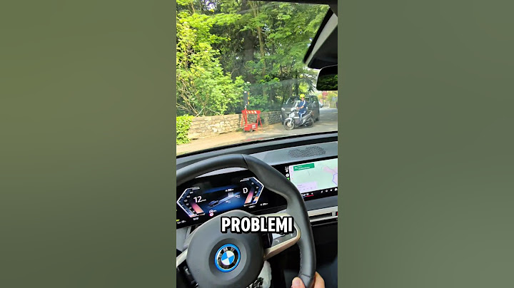 com'è GUIDARE una BMW IX 😬 #shorts