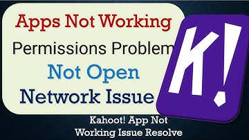 How To Fix Kahoot App not working | Loading Problem | Space Issue | Network & Permissions Issue