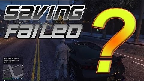 (1000% WORKS!) "SAVING FAILED UNABLE TO CONNECT TO ROCKSTAR" MGG FUCKING FIXED IT FOR THE WORLD!