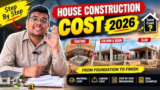 House Construction Cost in 2026 | Step-by-Step Building Cost Breakdown Guide