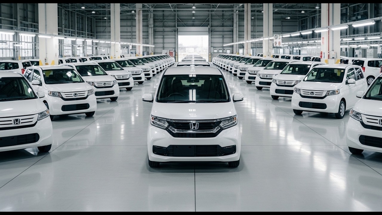 How Honda N‑WGN Cars Are Made | Inside Japanese Microcar Factory (Full Process)