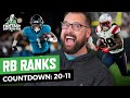 Early RB Rankings Countdown: 20-11 + Spurts &amp; Bunches | Fantasy Football 2023 - Ep. 1393