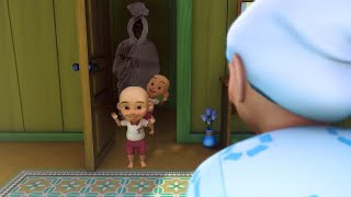 UPIN IPIN SEKOLAH DI IKUT HANTU POCONG | GTA KARTUN HOROR LUCU