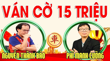 6️⃣7️⃣6️⃣Ván Cờ 15 Triệu Đồng : Nguyễn Thành Bảo vs Phí Mạnh Cường - Trận Đấu Đỉnh Cao Đáng Xem
