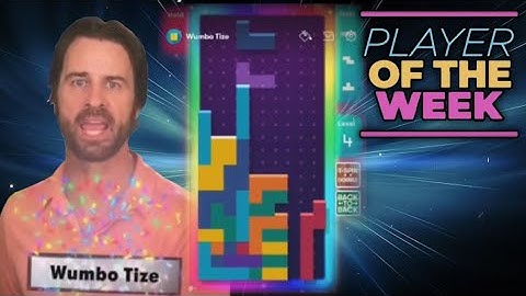 Wumbo Rank #1 MOBILE TETRIS! First Player of the Week