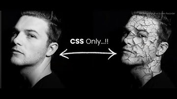 MAKE  A REALISTIC Cracked Face using  HTML  and CSS
