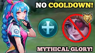 REASON WHY CICI LOVE THIS EMBLEM! (no cooldown!💀) CICI BEST BUILD GAMEPLAY -MLBB