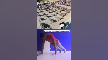 US Marines 🇺🇸 Push-ups Executed 💪🏽