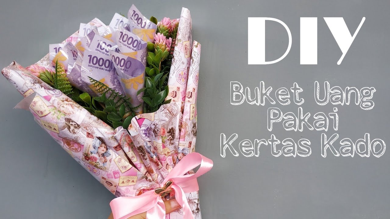 Jual DIY Buket Uang DIY Money Bouquet Kit Thevividiary