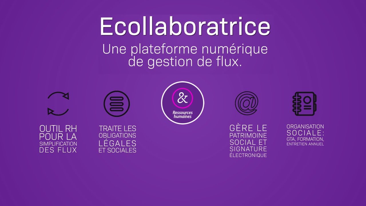 Ecollaboratrice - Solution RH pour les variables de paie