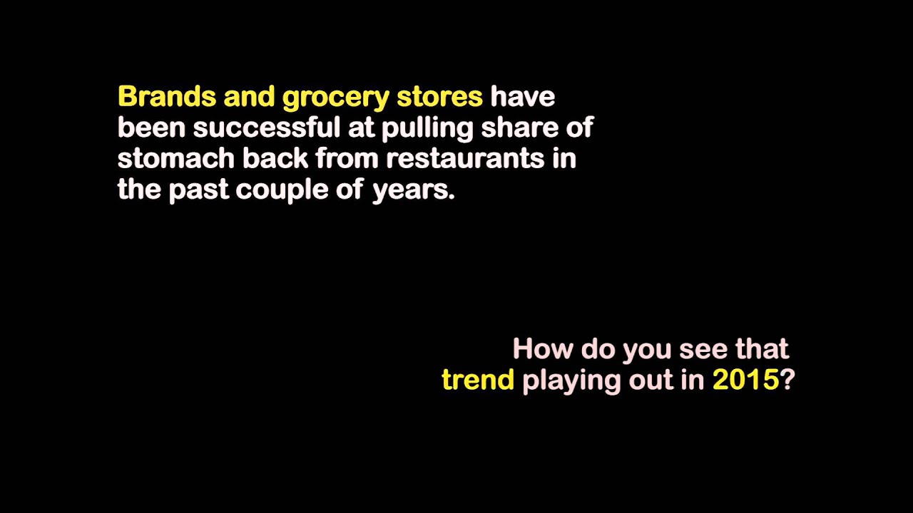 Big Data Talk with Food Genius