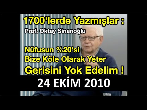 1700'lerde Yazmışlar: Nüfusun %20'si Bize Köle Olarak Yeter GERİSİNİ YOK EDELİM !