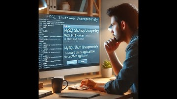 XAMPP Error: MySQL shutdown unexpectedly | MySQL Port Number is used by Another Application