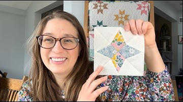 2023 Scrappy Sampler- Block 37- periwinkle quilt block tutorial, Foundation paper piecing tutorial