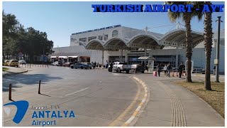 AIRPORTTOUR | TERMINAL 1 of the ANTALYA AIRPORT (CHECK IN, GATES..)