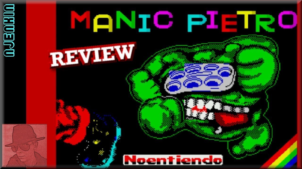 Manic Pietro - on the ZX Spectrum 128K !! with Commentary - YouTube