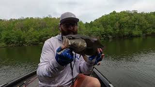 Catching them Brown fish at Tims Ford Lake.