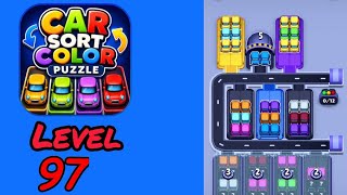 Car Sort Color Puzzle Level 97 Walkthrough