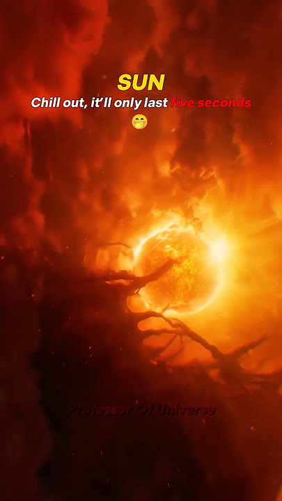 What If the Sun Turned Off for 5 Seconds? #Space #Earth #Sun