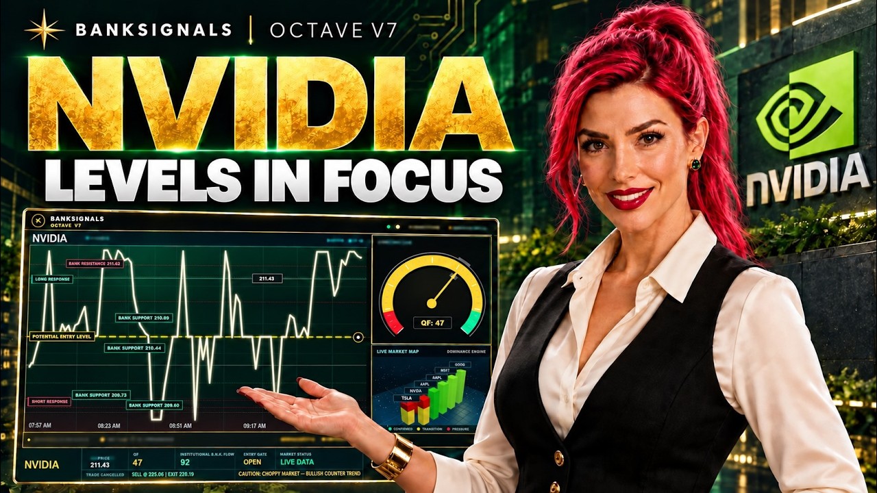 NVIDIA Levels in Focus | B.N.K. Levels & Setups - Octave V7 | Replay