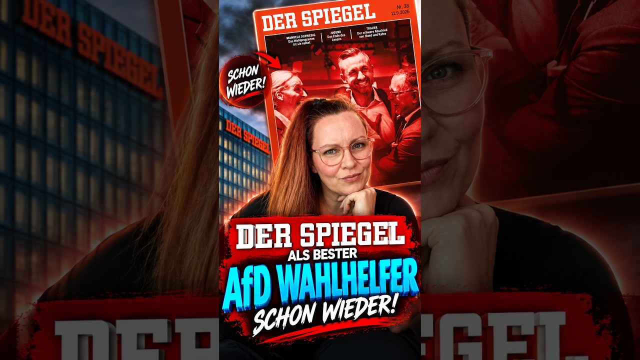 Die nächste Spiegel-Blamage! Die AfD wächst und die Blender kapieren immer noch nichts😂! #AfD
