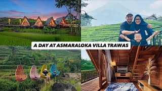 A DAY AT ASMARALOKA VILLA TRAWAS - GLAMPING IMPIAN TANPA REPOT! 