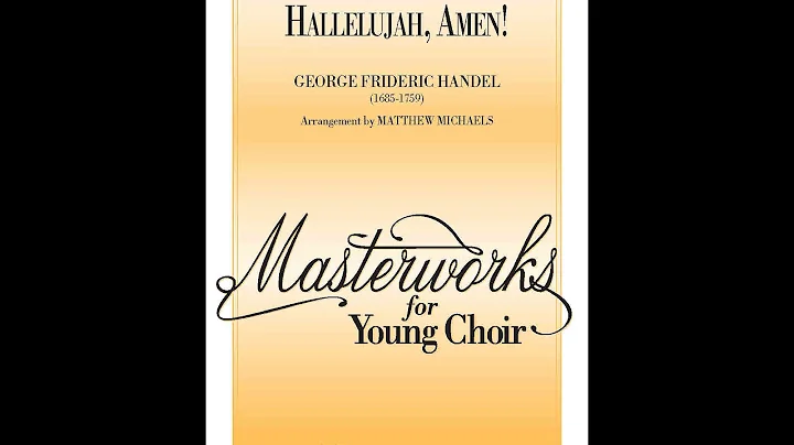 Hallelujah, Amen! (2-Part Choir) - Arranged by Mat...