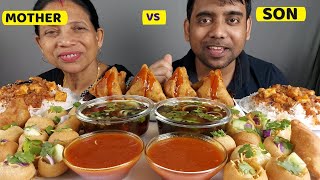 BEST FOOD EATING CHALLENGE MOTHER VS SON