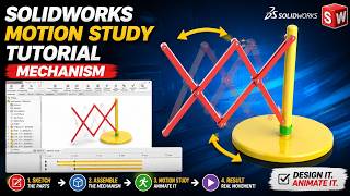SolidWorks Motion Study Tutorial | Mechanism