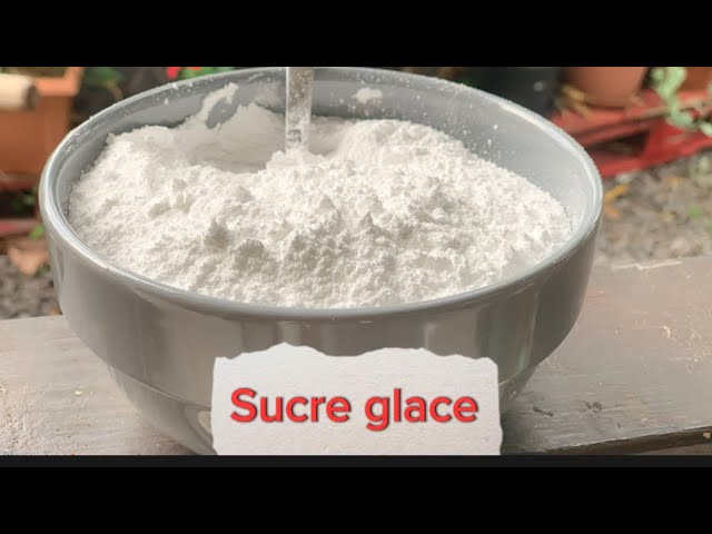 Sucre glace 