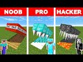 Minecraft Noob vs Pro vs Hacker: Secret base mod in Minecraft
