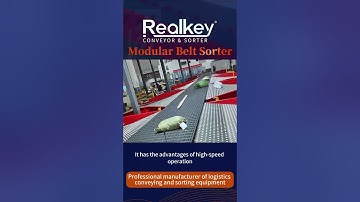 "Efficient Sorting with a modular belt conveyor 🚀 "