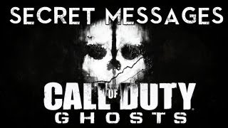 Call of Duty Ghosts: Secret Messages Revealed!
