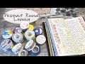 Product Range Launch 🌸 London Gifties 😁 Washi Tape 💕 Stamps 🖋 Journaling