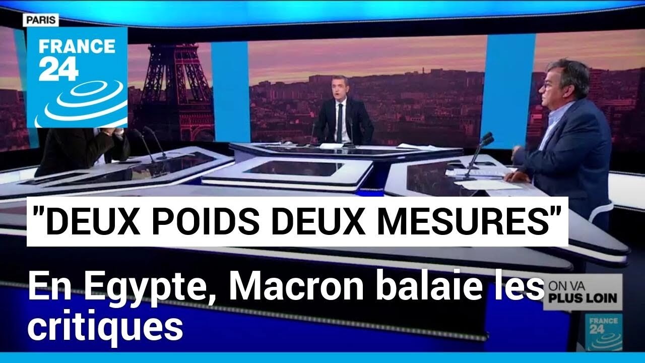 Proche-Orient : Emmanuel Macron se défend d'un "deux poids deux mesures ...
