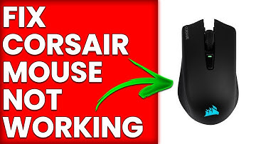 How To Fix Corsair Mouse Not Working (How To Troubleshoot Corsair Mouse That Is Not Working)