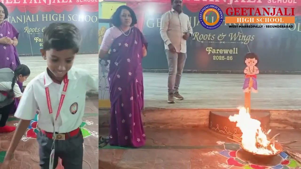 Geetanjali High School West MarredpallyHHoli Celebrations 2025-26