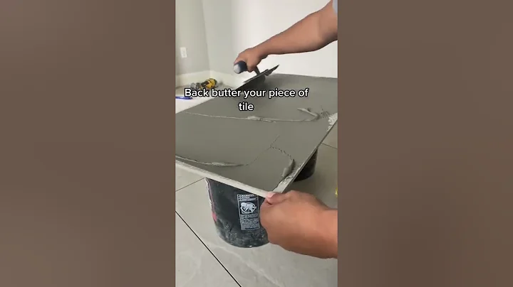 How to install Large Format Tile, basic steps #obftile #tile #tutorial