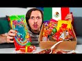 Je teste des snacks tranges du mexique